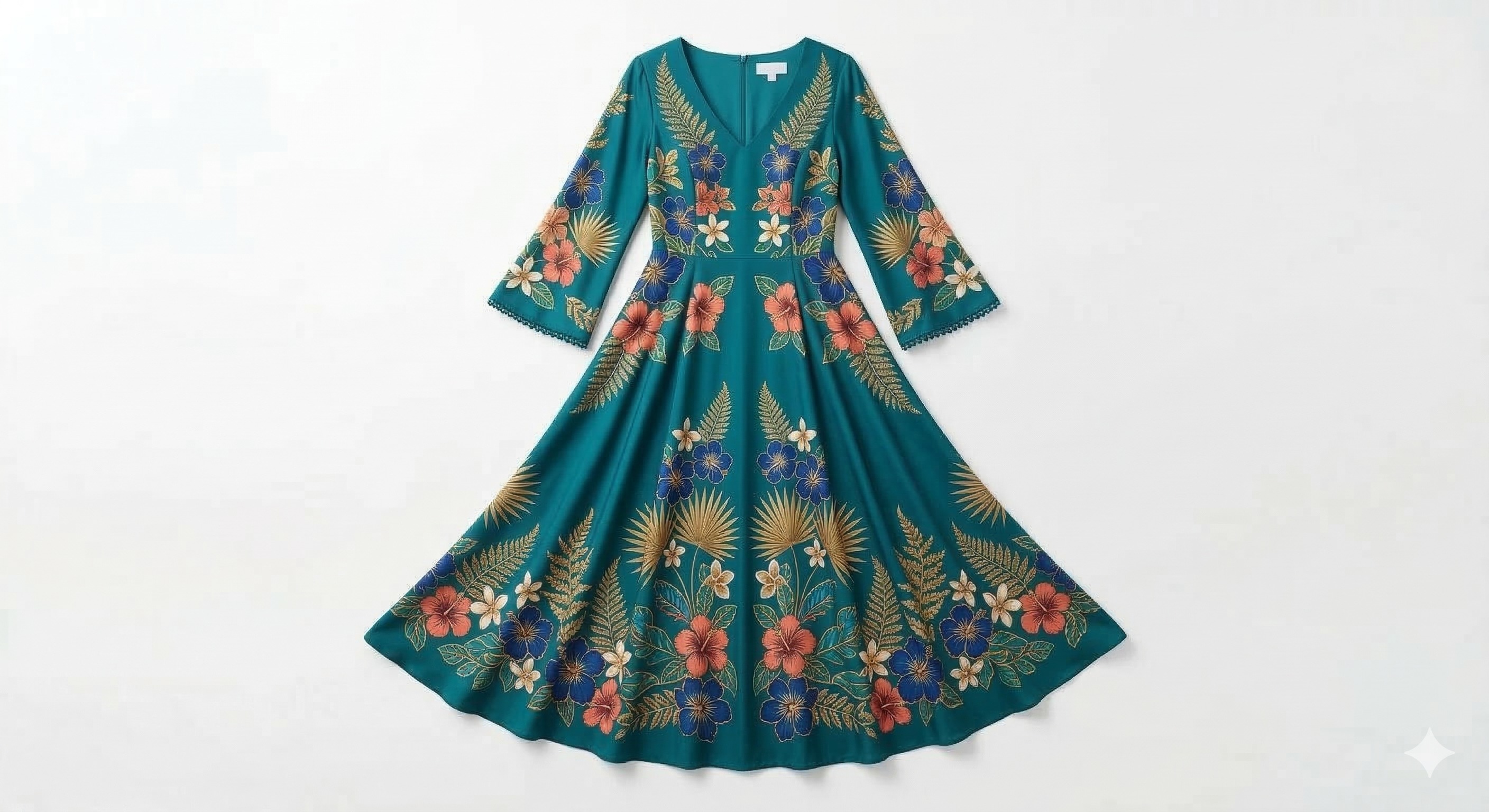 Robe Longue Élégante Tahiti