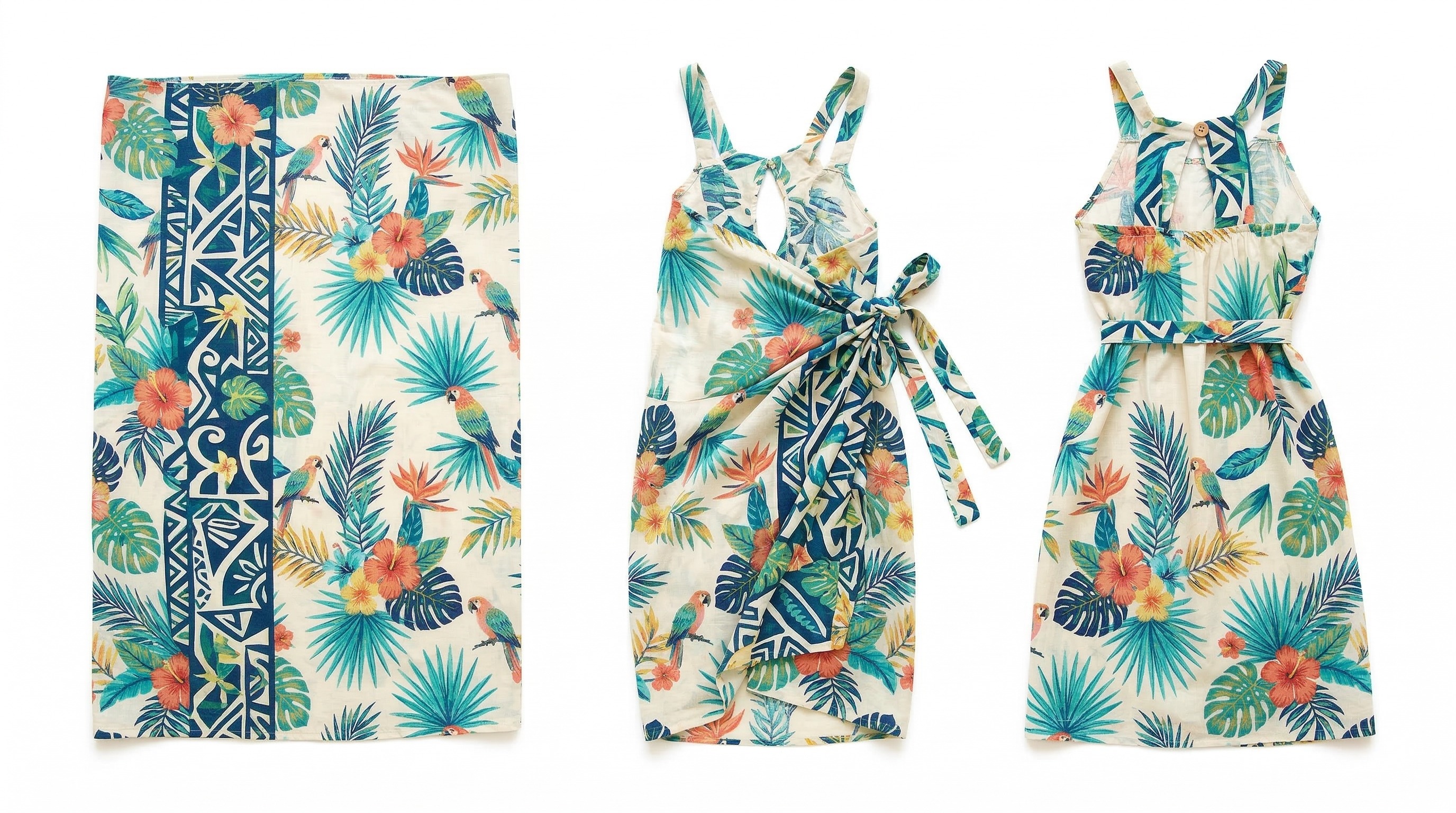 Robe de Plage Paréo